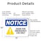 Signmission Door For Emergency Use Only, 14 in W x Rectangle, Aluminum OS-2PACK-NS-A-1014-L-15502 - alternate 7